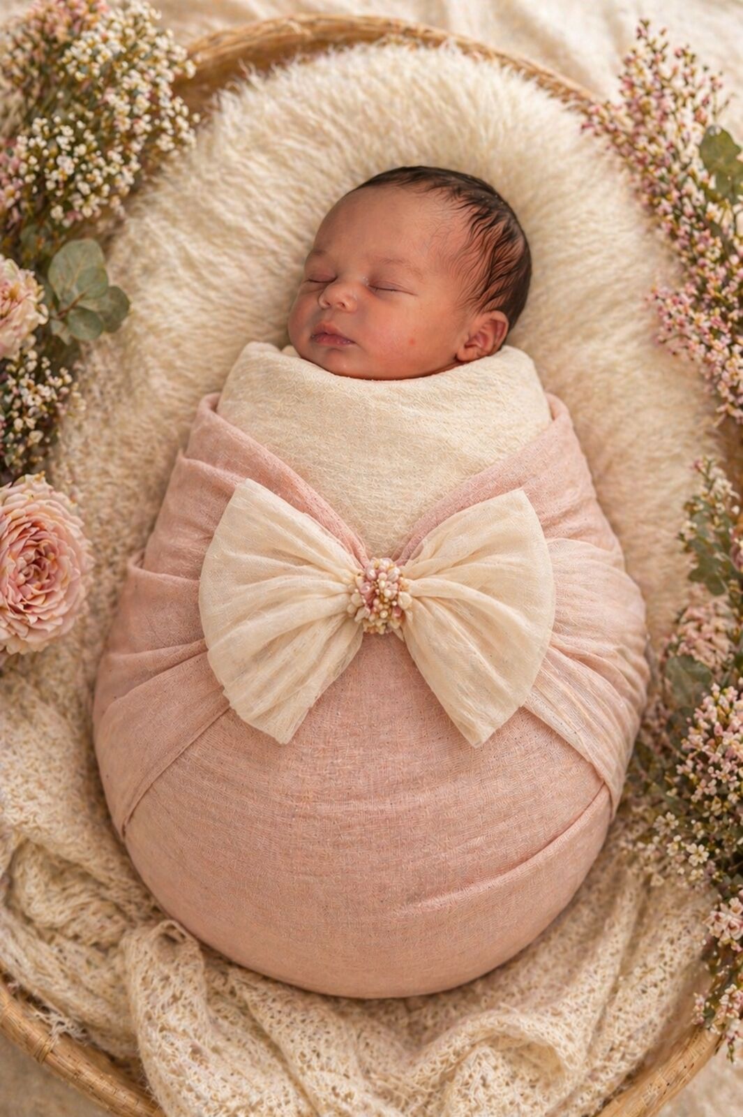 Newborn photograph from a studio session by JCF Timeless