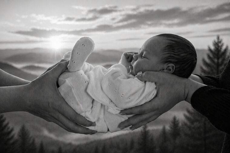 Family and newborn photograph by JCF Timeless