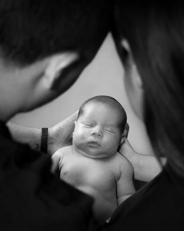Family and newborn photograph by JCF Timeless